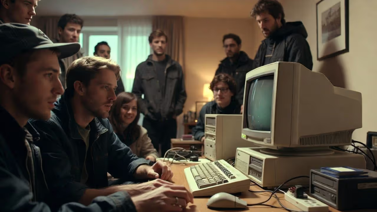 A community that never logged off