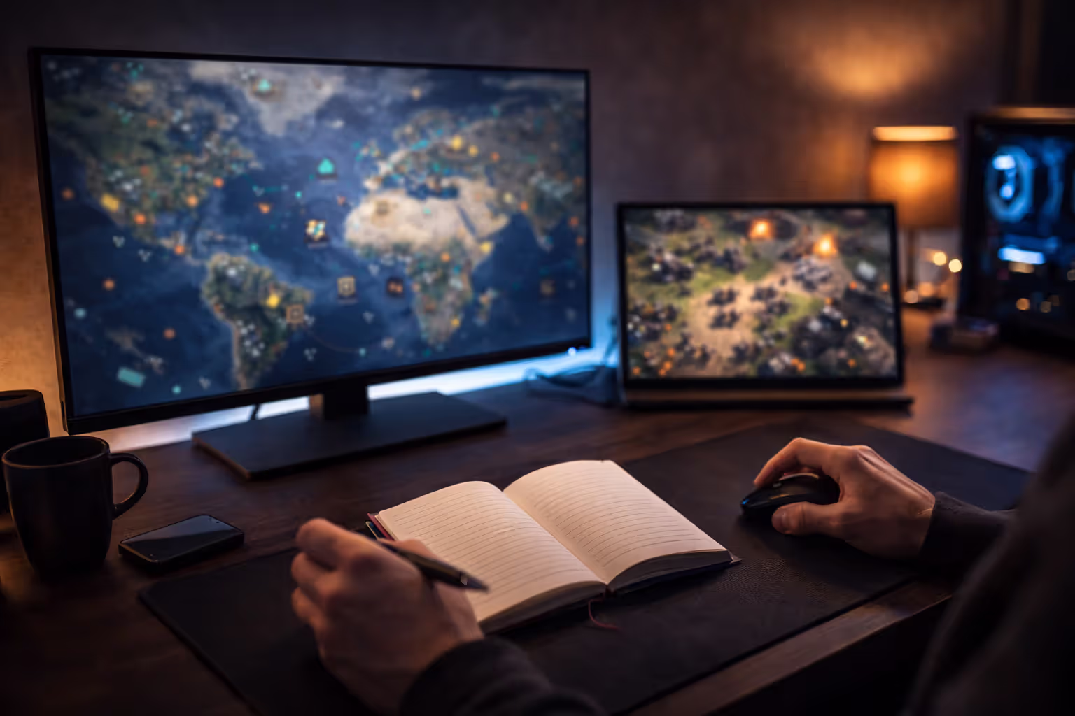 Hybrids blend empire planning with real-time battles.