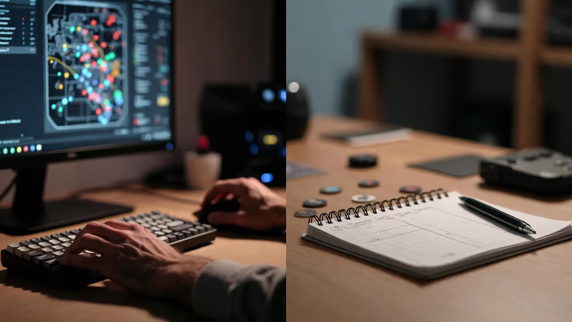 Two strategy mindsets: speed vs. calculation.