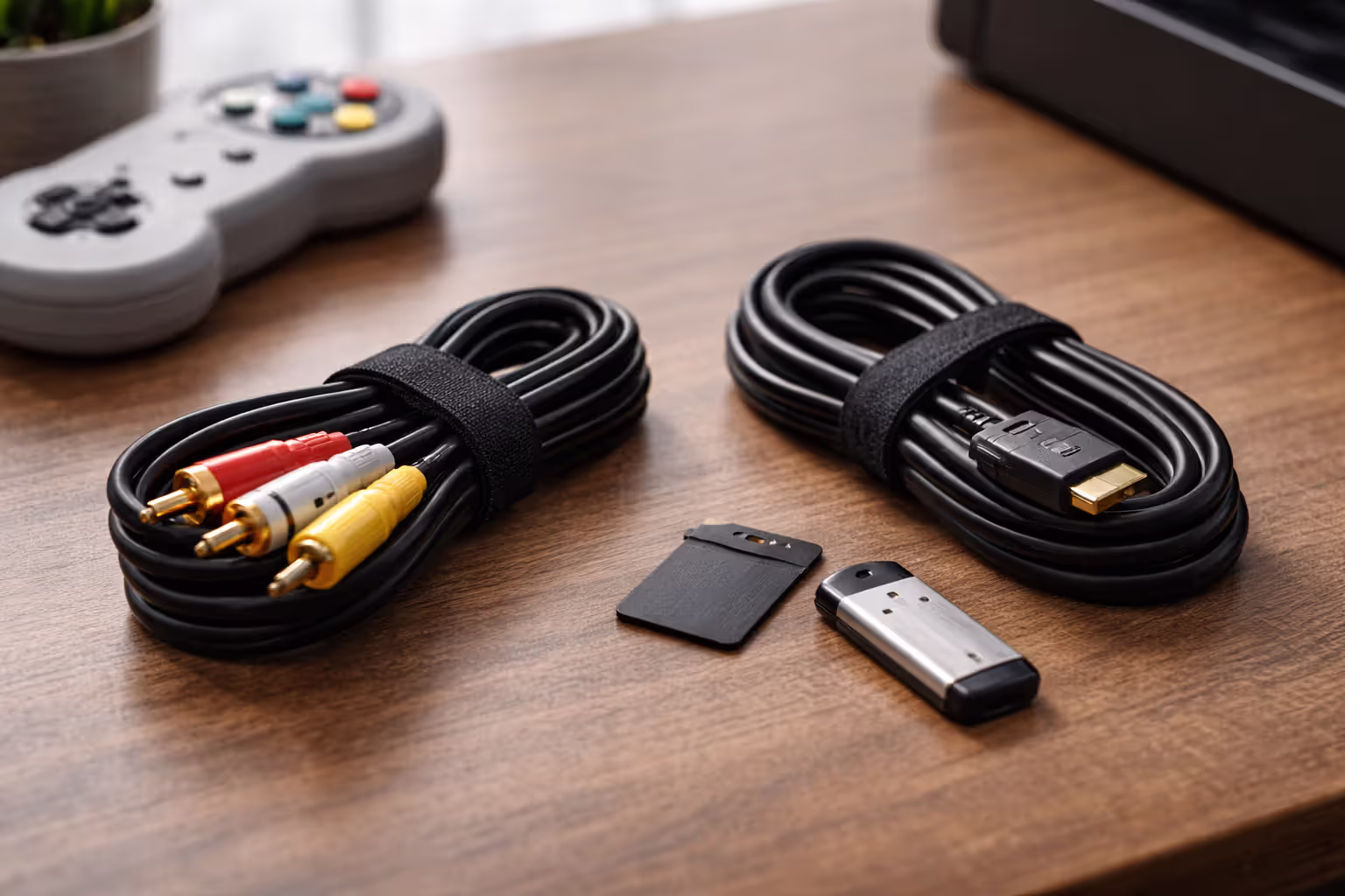 Pre-HDMI gaming, in one glance.