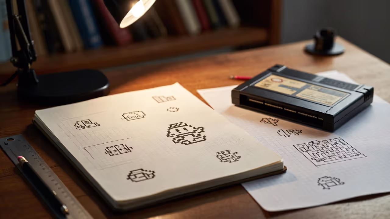 Designing worlds within tiny memory limits