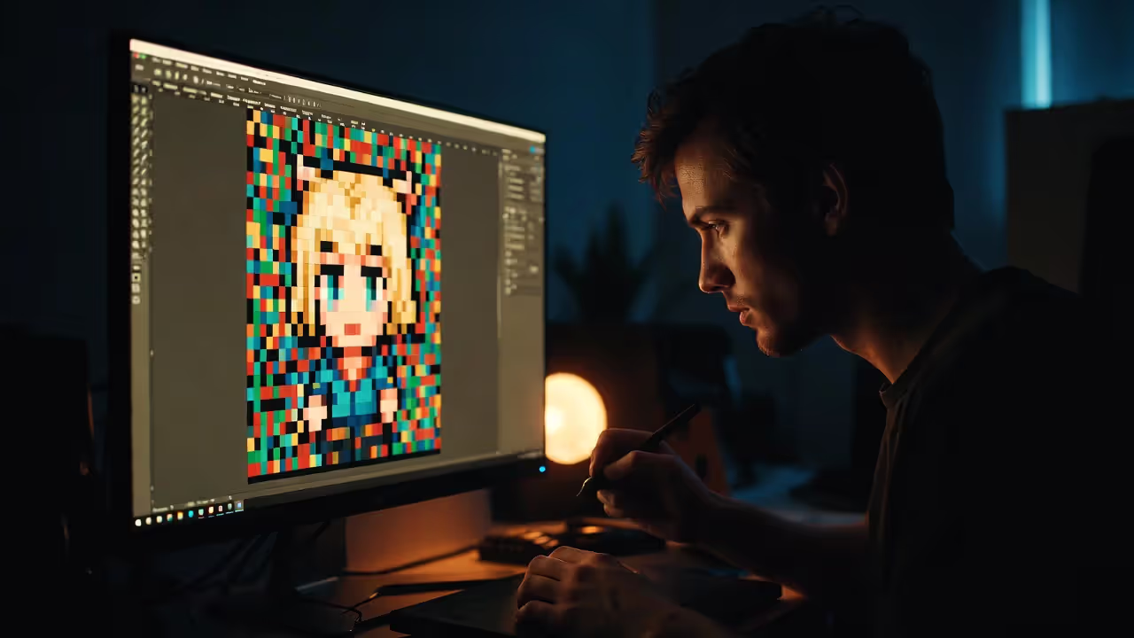 Every pixel had a purpose